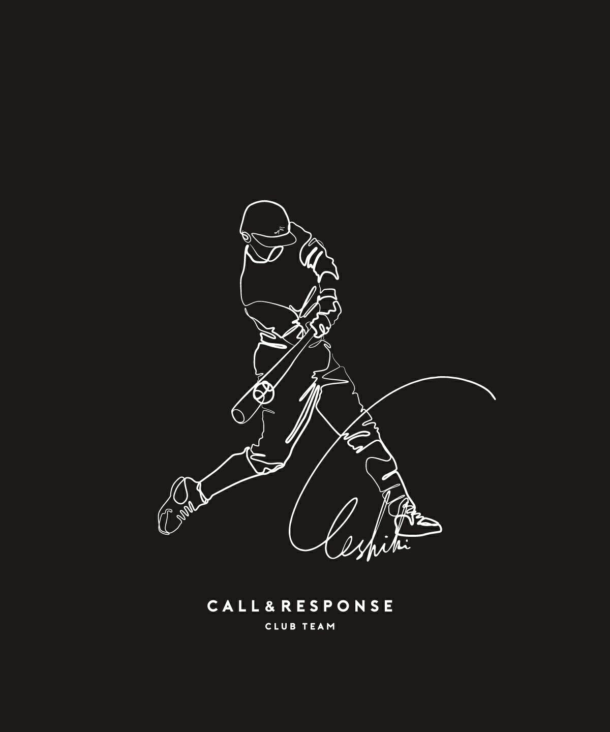プリント長袖Tシャツ(CALLチーム/ベースボール)