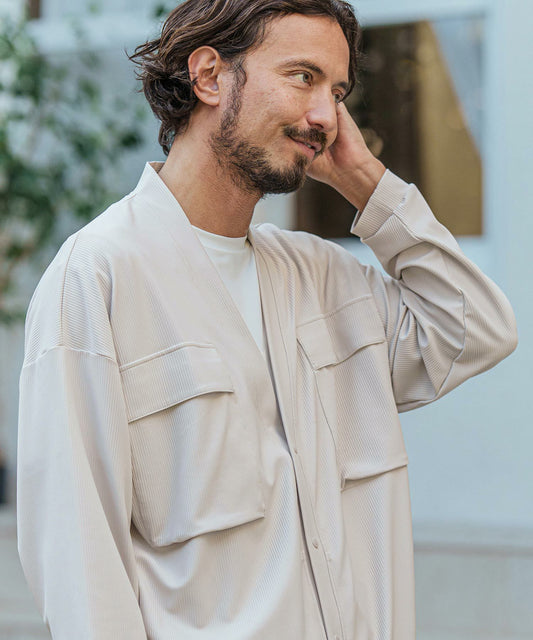 トビキリ/マルチポケット長袖カーデ