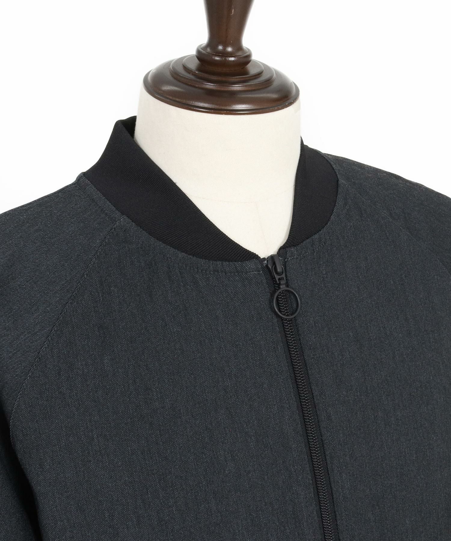 コールアンドレスポンスZIPブルゾン-ストレッチデニム(251-1103-04) ストレッチデニム/ZIPブルゾン