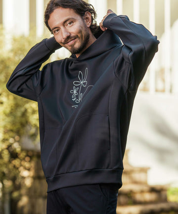 SPEEDWIND/プリントパーカー(ラクガキFLOWER)