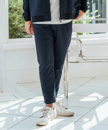 ペーパーライク/ロングパンツ(グレンチェック)