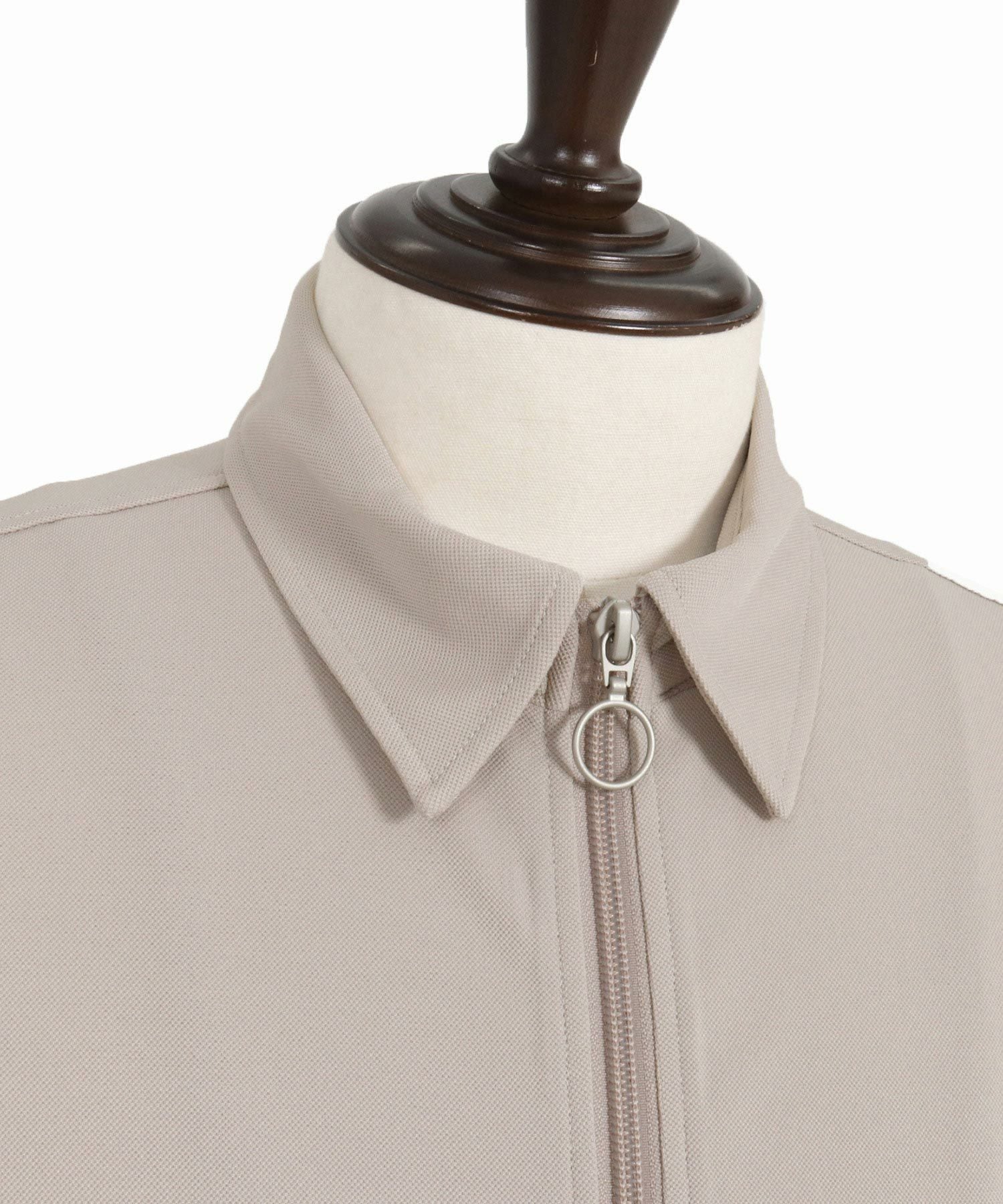 KOKAGE/ダブルZIP半袖シャツ