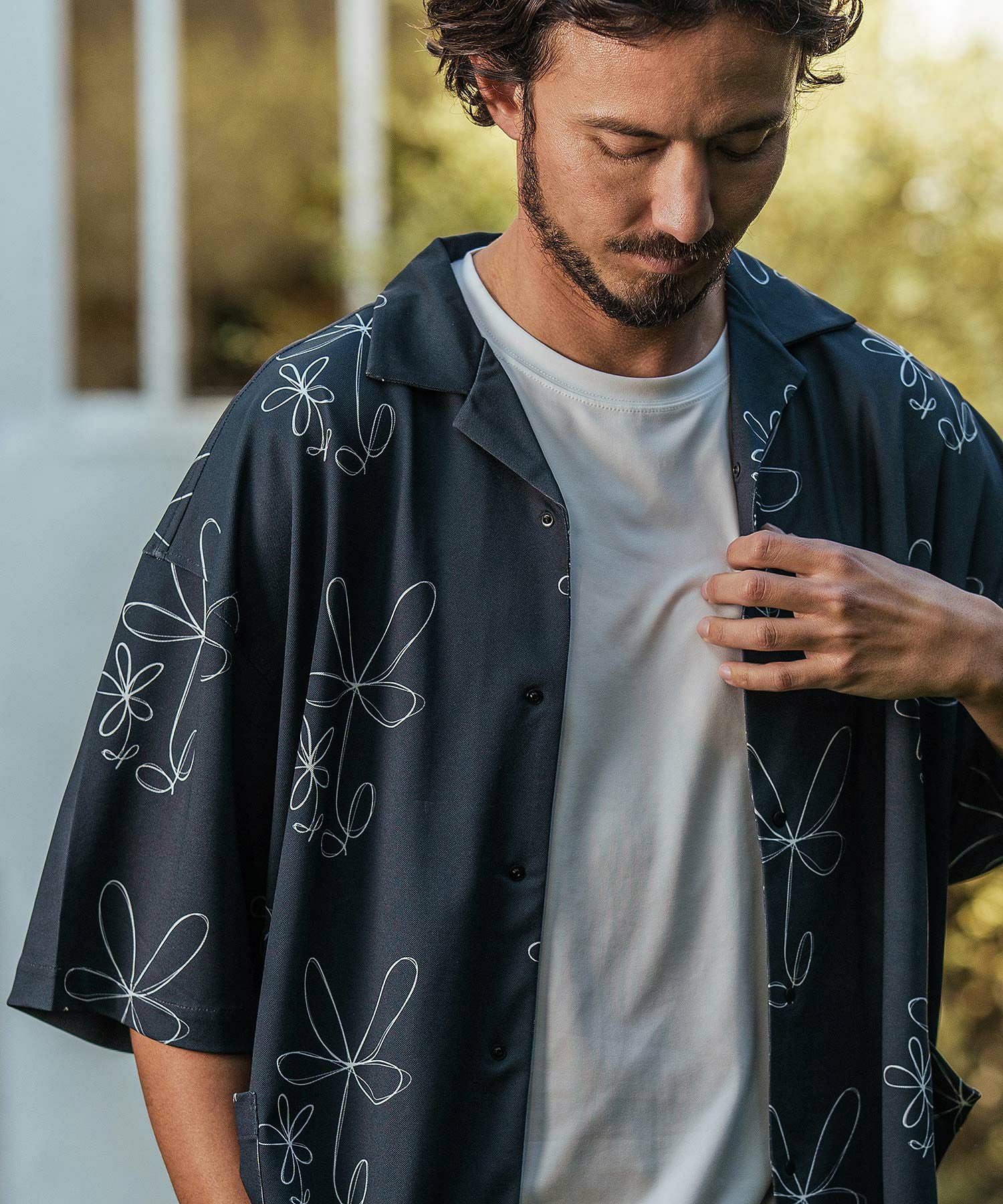 KOKAGE/アロハシャツ(ラクガキFLOWER)