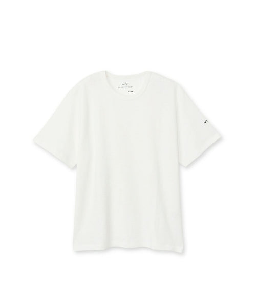 メランジ/クルーネック半袖Tシャツ