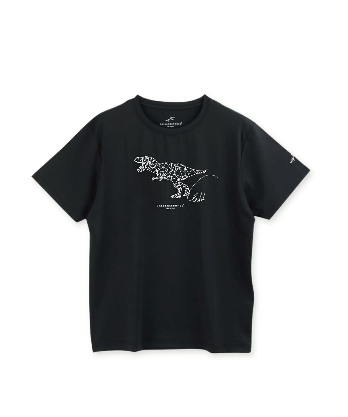 プリント半袖Tシャツ(ティラノサウルス/ジオメトリック)