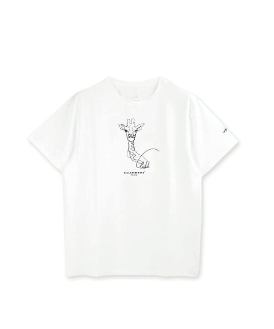 プリント半袖Tシャツ(キリン)