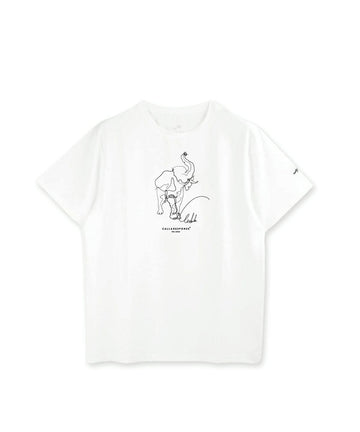 プリント半袖Tシャツ(ゾウ)