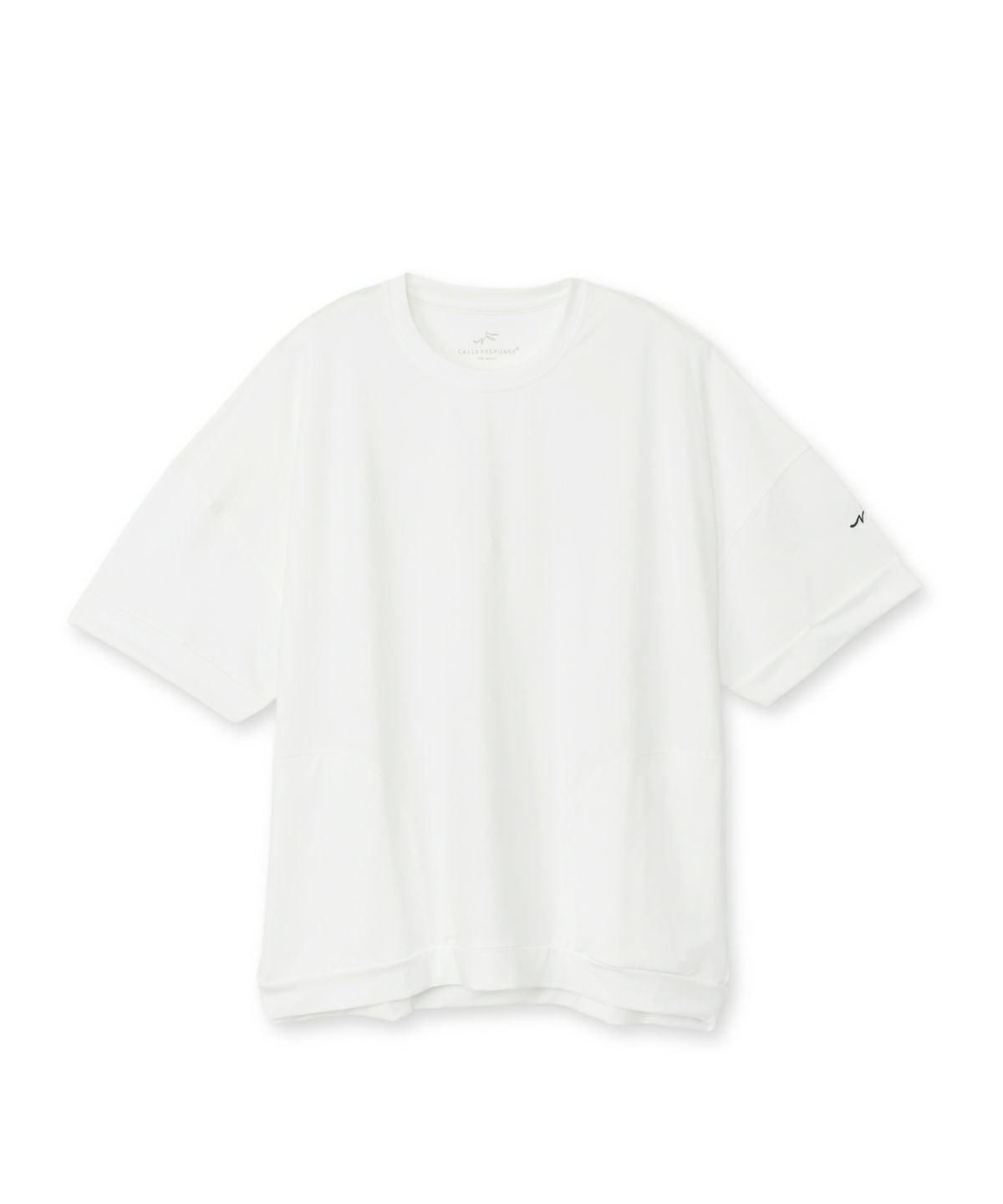 オーバー半袖Tシャツ(バックプリント)
