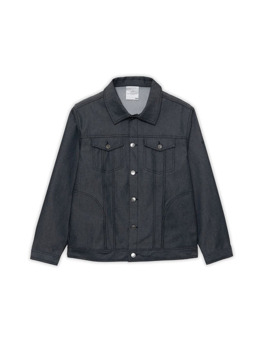 反応染デニムジャケット