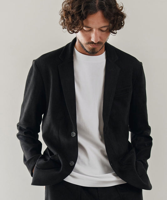 スエードライク/テーラードジャケット