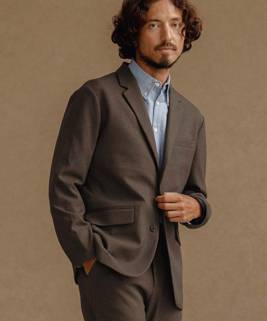 メランジツイル/テーラードジャケット