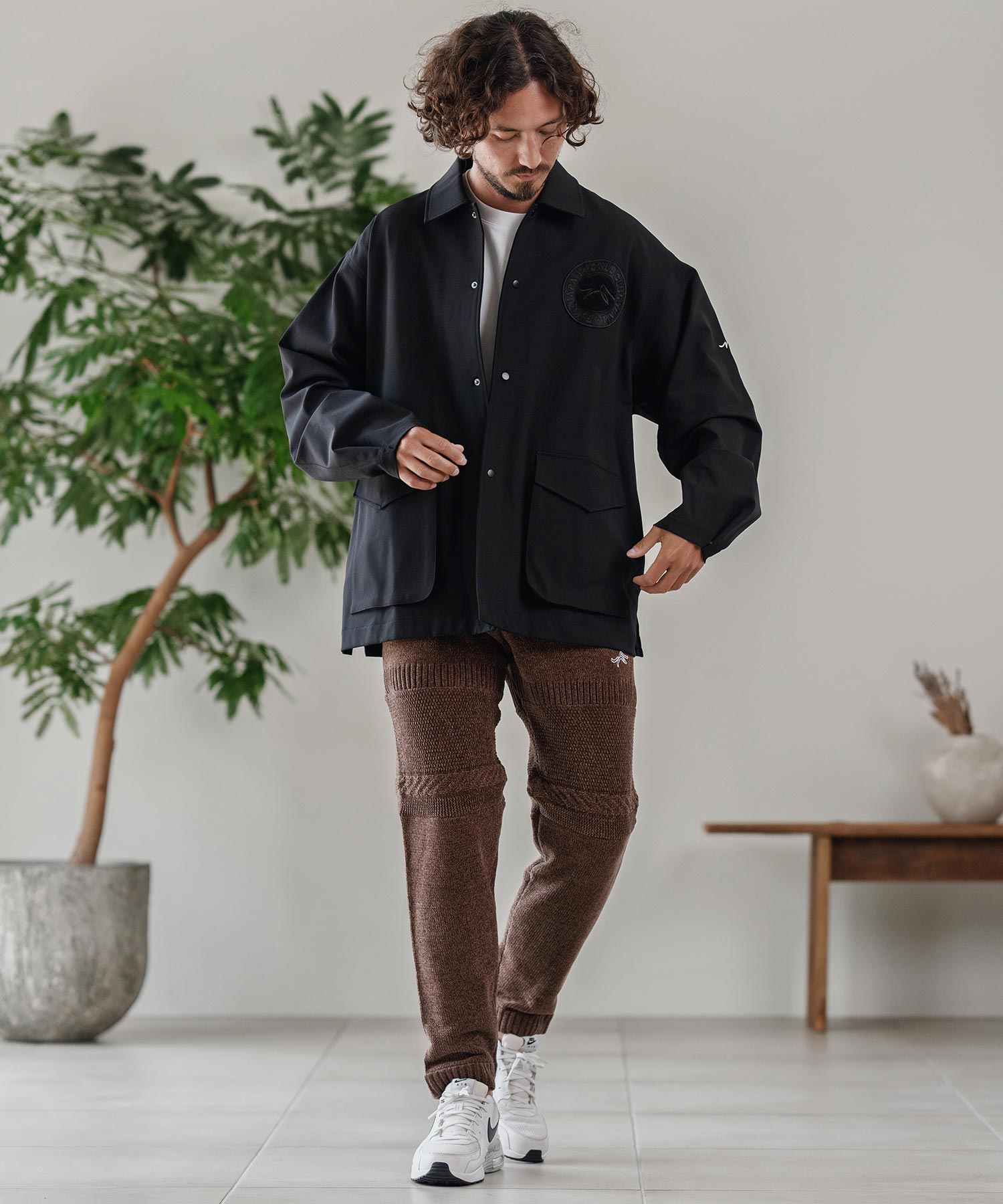 ☆新品☆ てぃらさんプロデュース ワッペンシャツジャケット カモフラ セール】 ラガーシャツ＜ワッペン&プリント＞ （カットソー