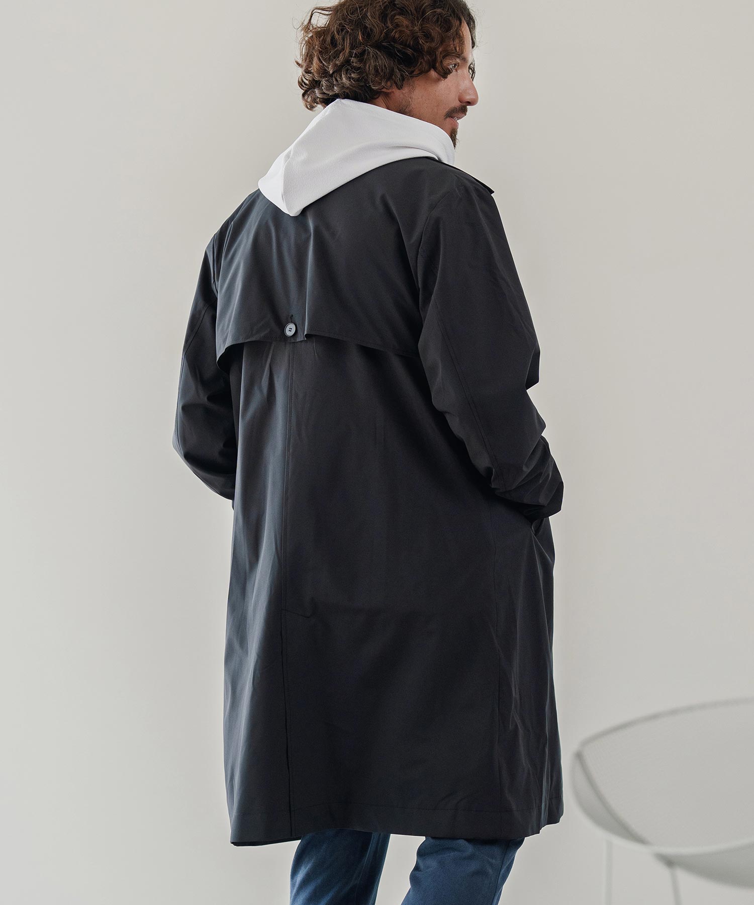 撥水トレンチコート