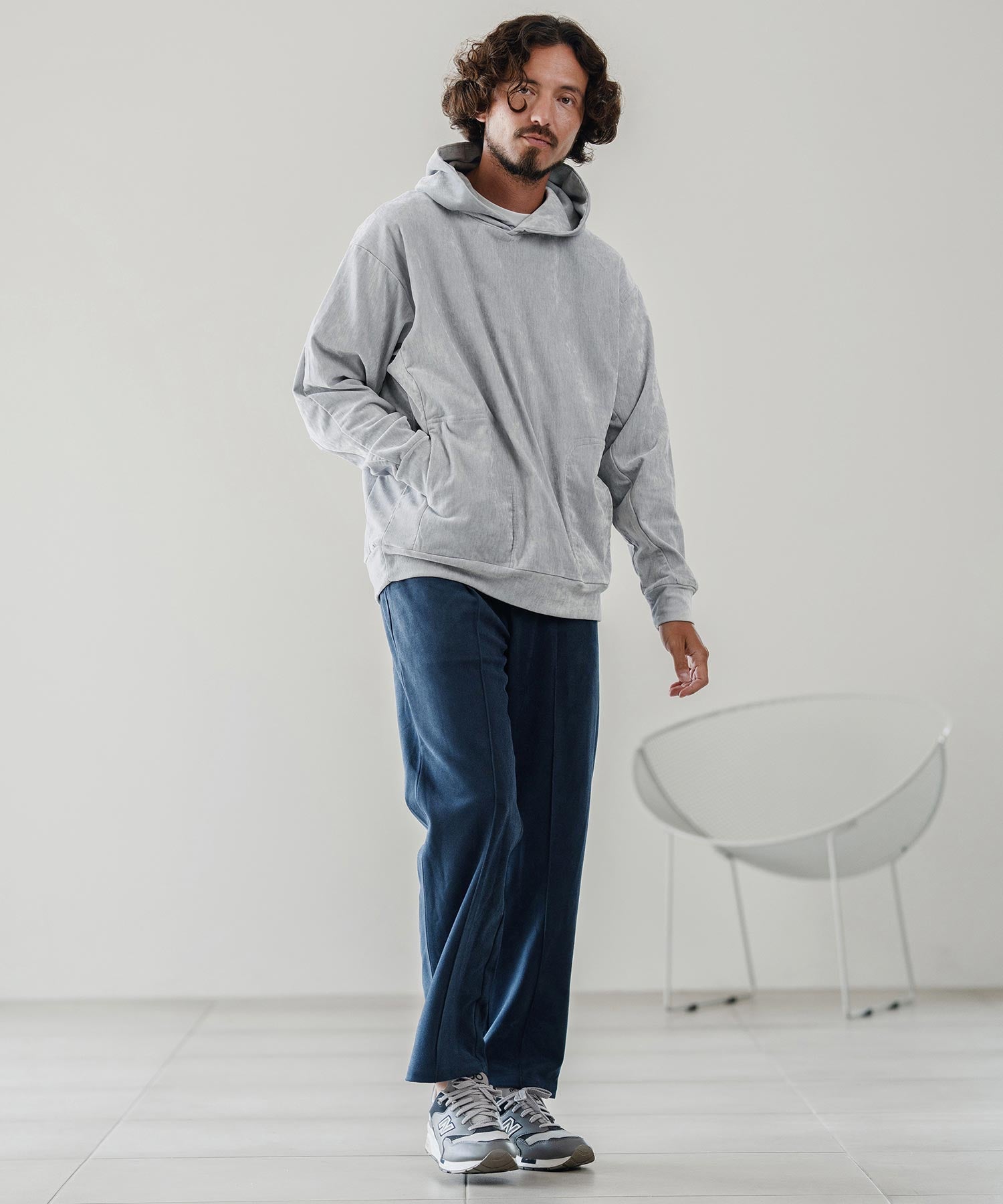 ビンテージベロア/プルパーカー