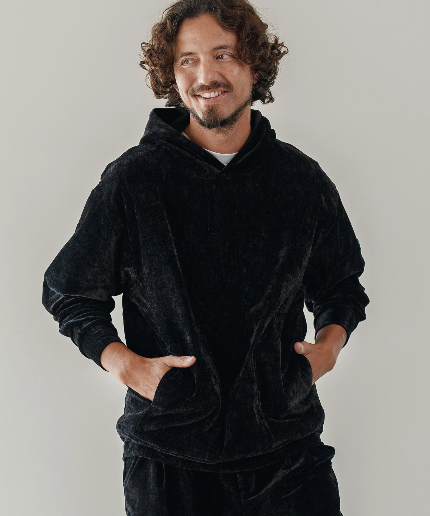 ビンテージベロア/プルパーカー