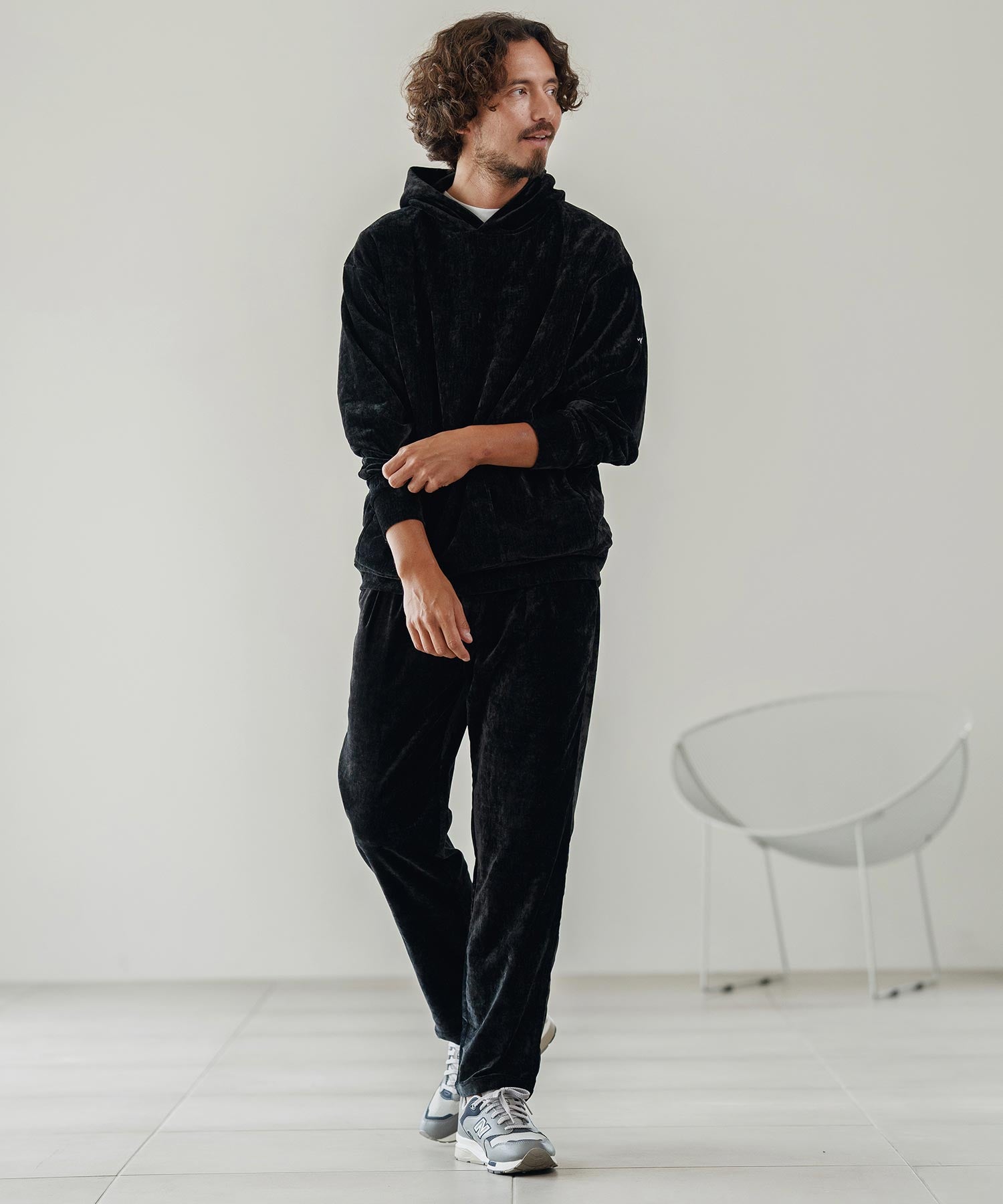 ビンテージベロア/プルパーカー