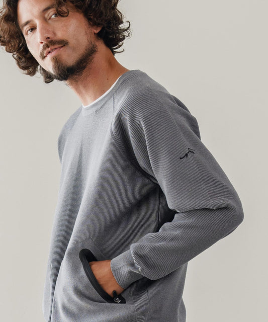 ニットプルオーバー(止水ZIPポケット付き)