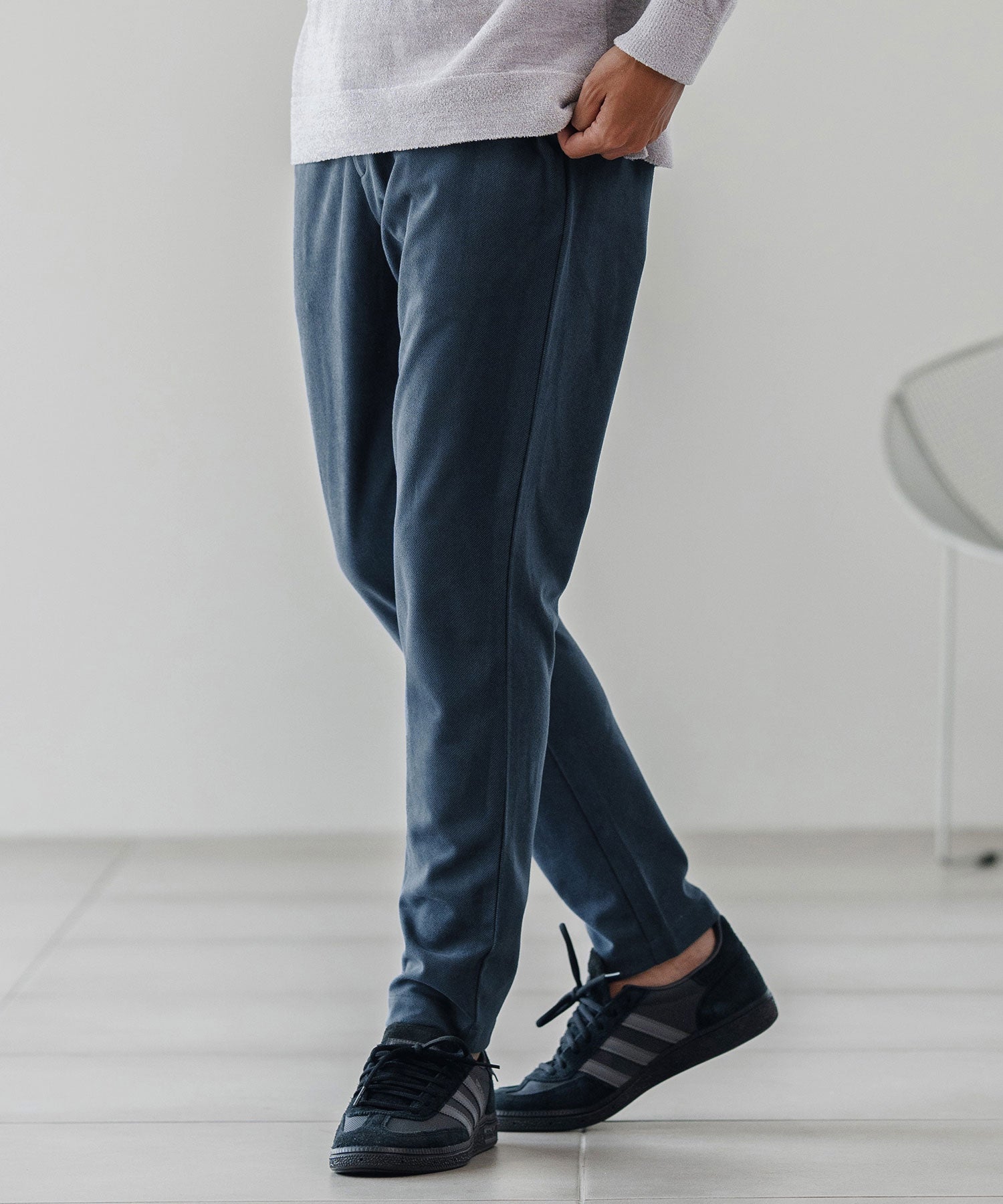 スエードライク/ロングパンツ