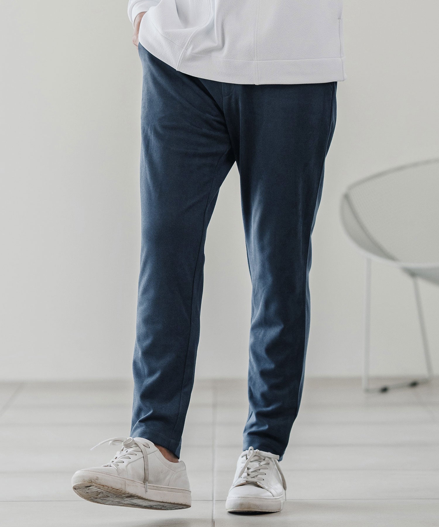 スエードライク/ロングパンツ