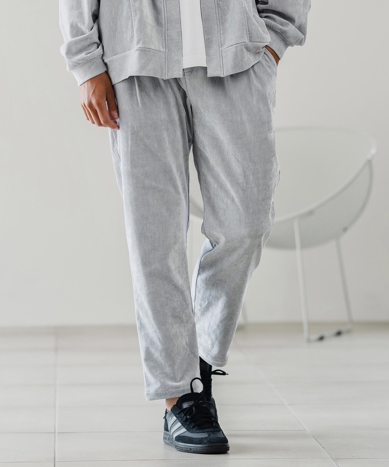 ビンテージベロア/タックパンツ