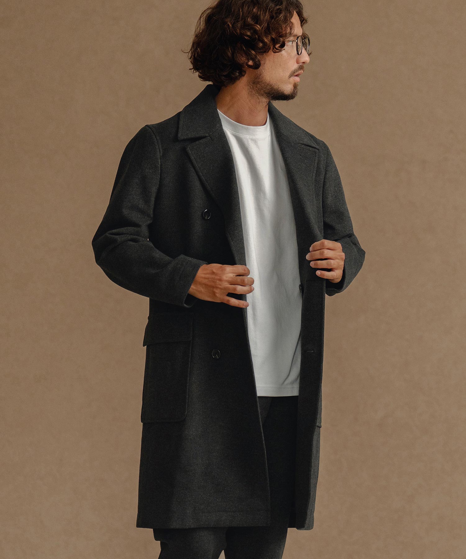 スーパーストレッチ/ロングPコート