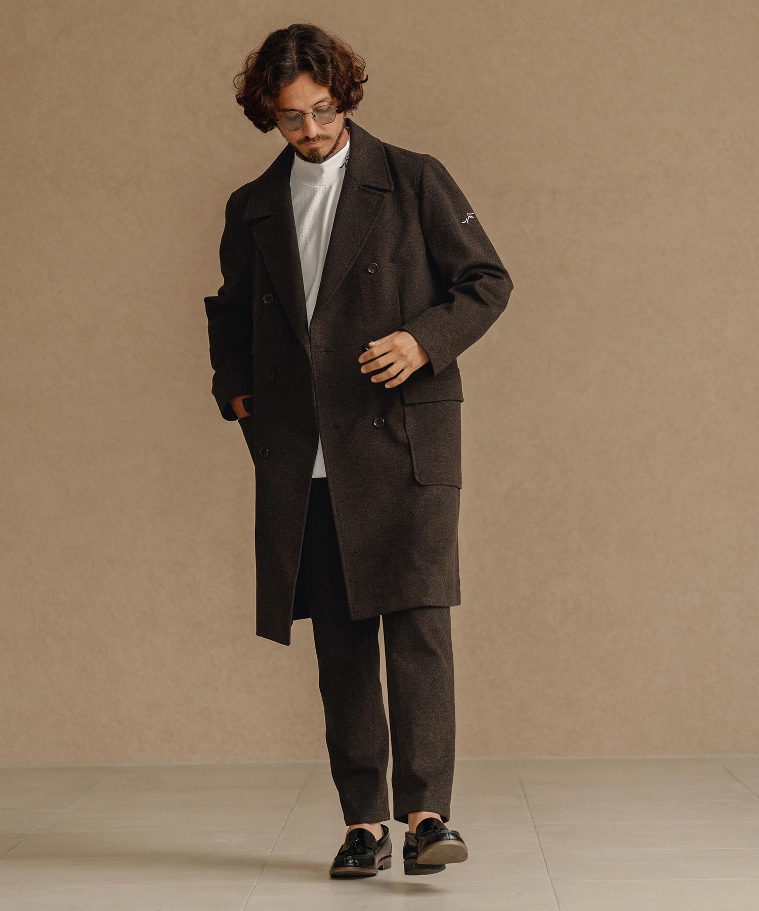 スーパーストレッチ/ロングPコート