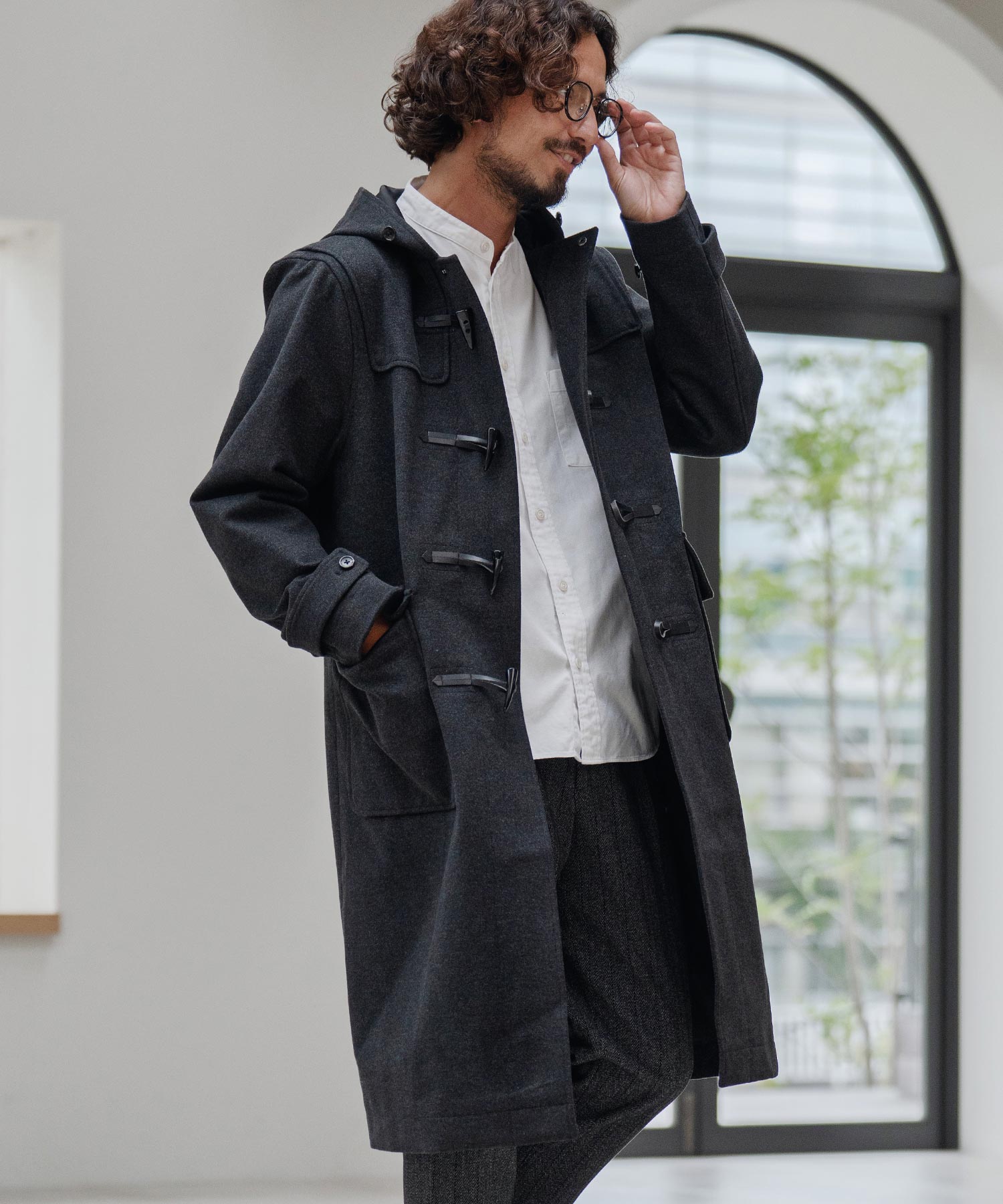 スーパーストレッチ/ダッフルコート