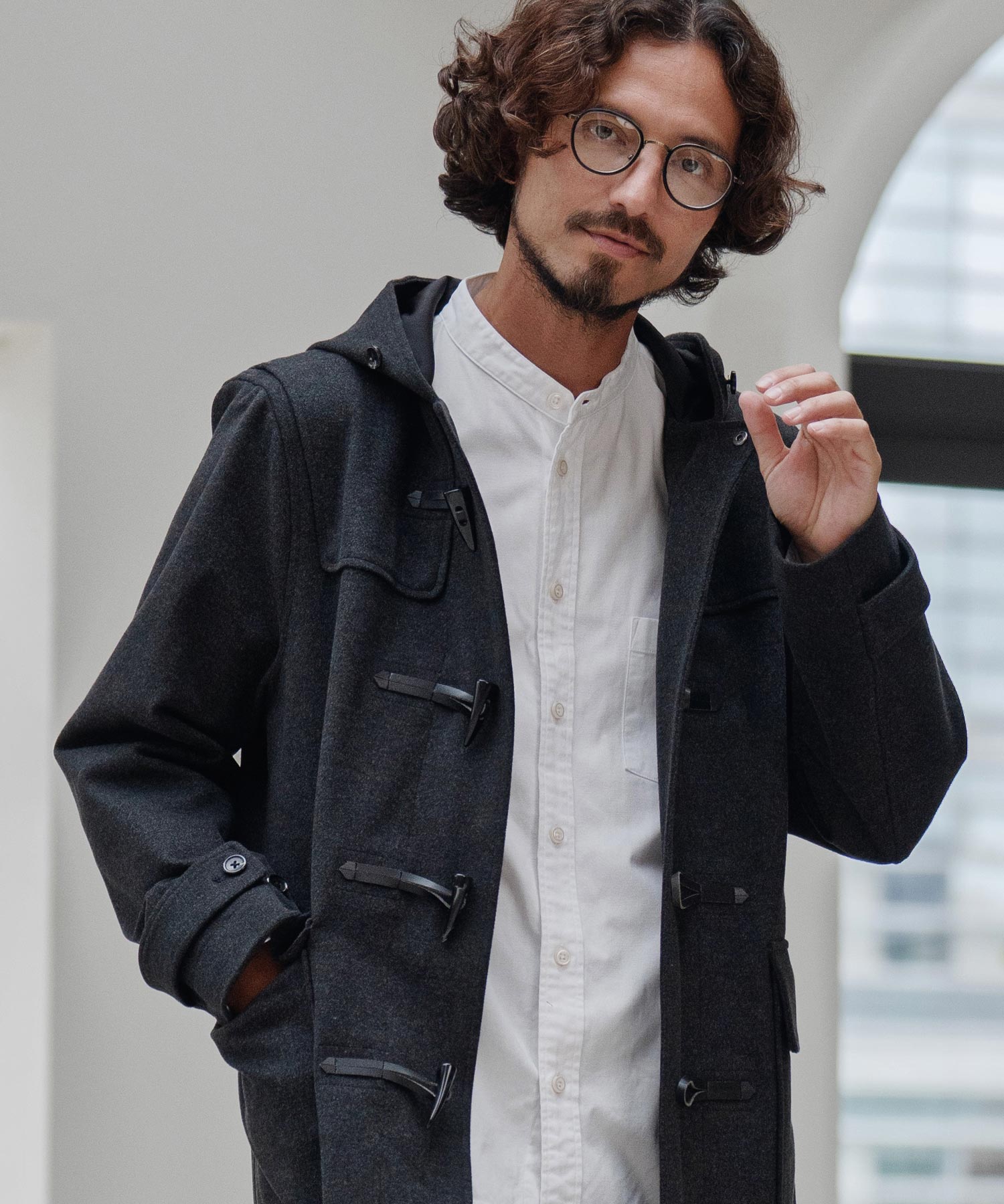 スーパーストレッチ/ダッフルコート