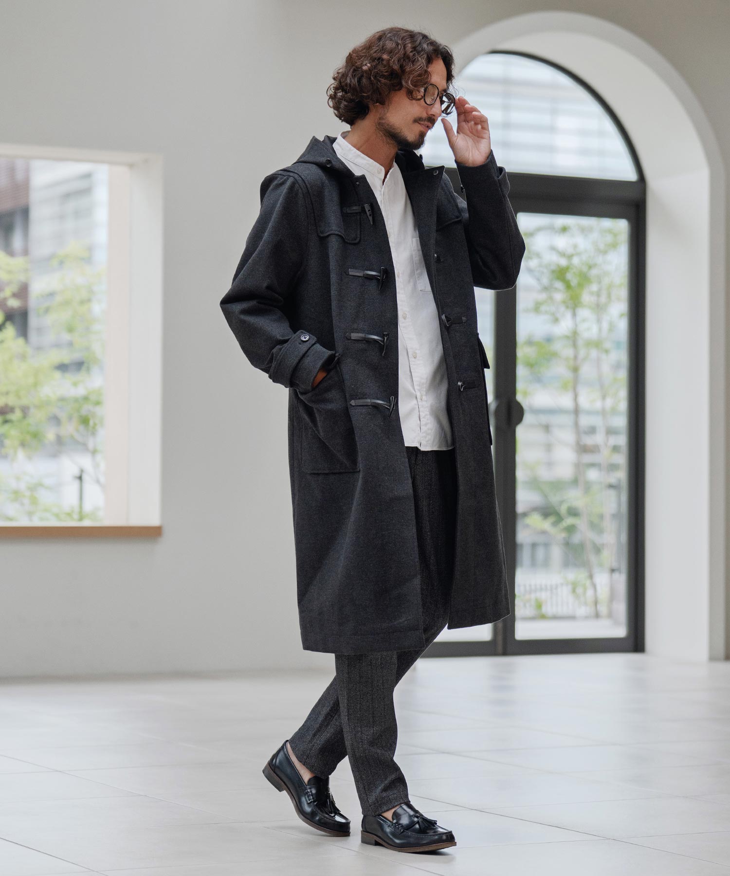 スーパーストレッチ/ダッフルコート