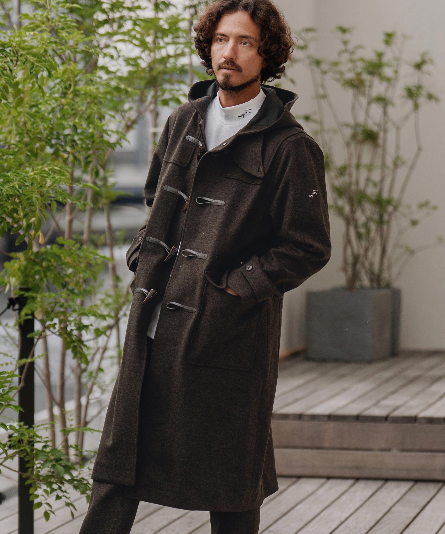 スーパーストレッチ/ダッフルコート