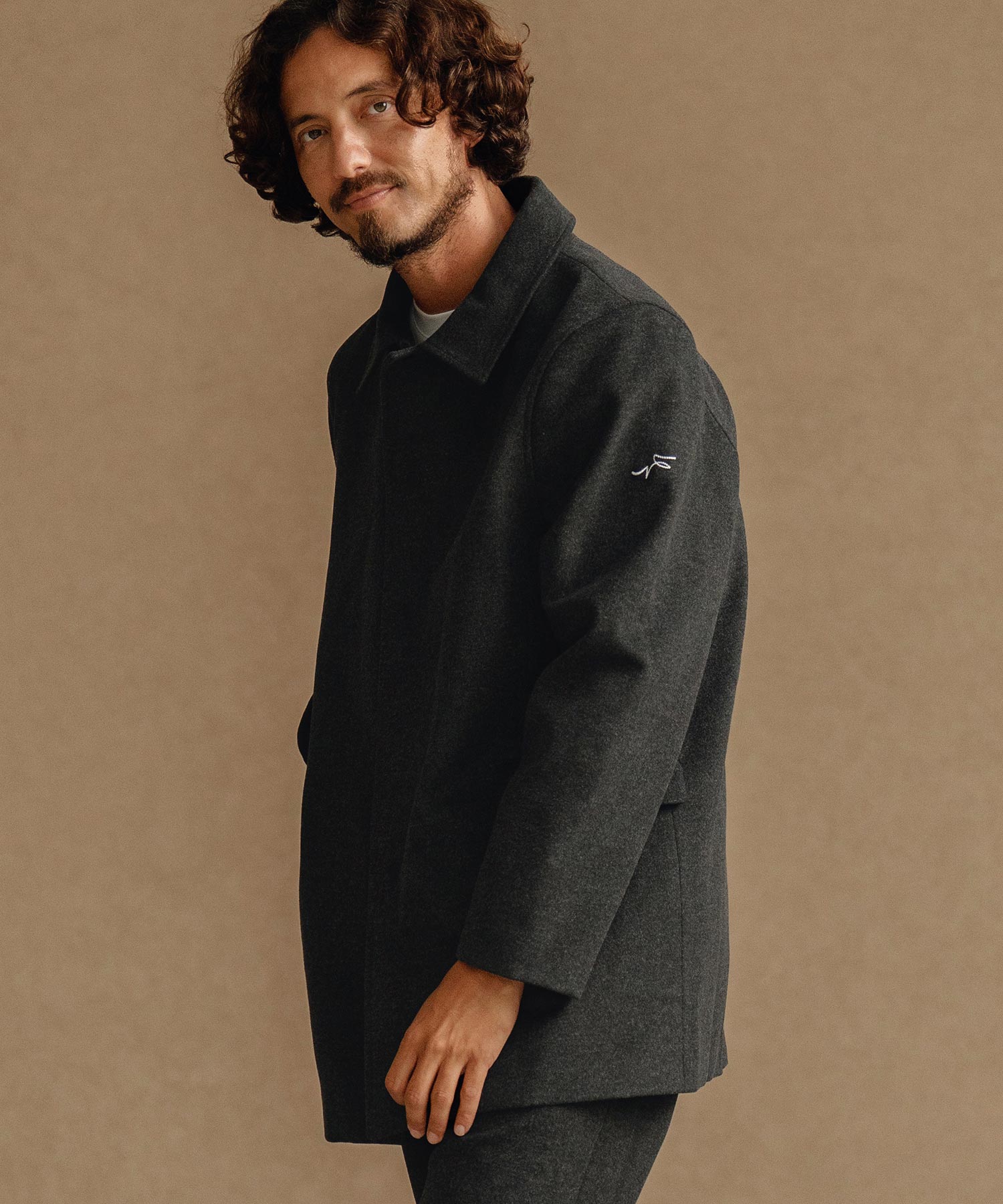 スーパーストレッチ/ステンカラーコート