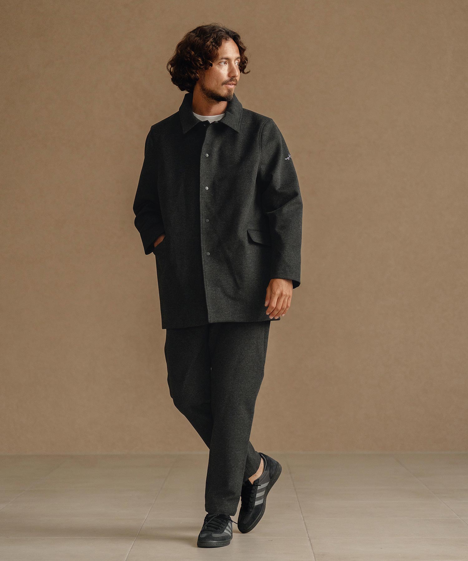 スーパーストレッチ/ステンカラーコート