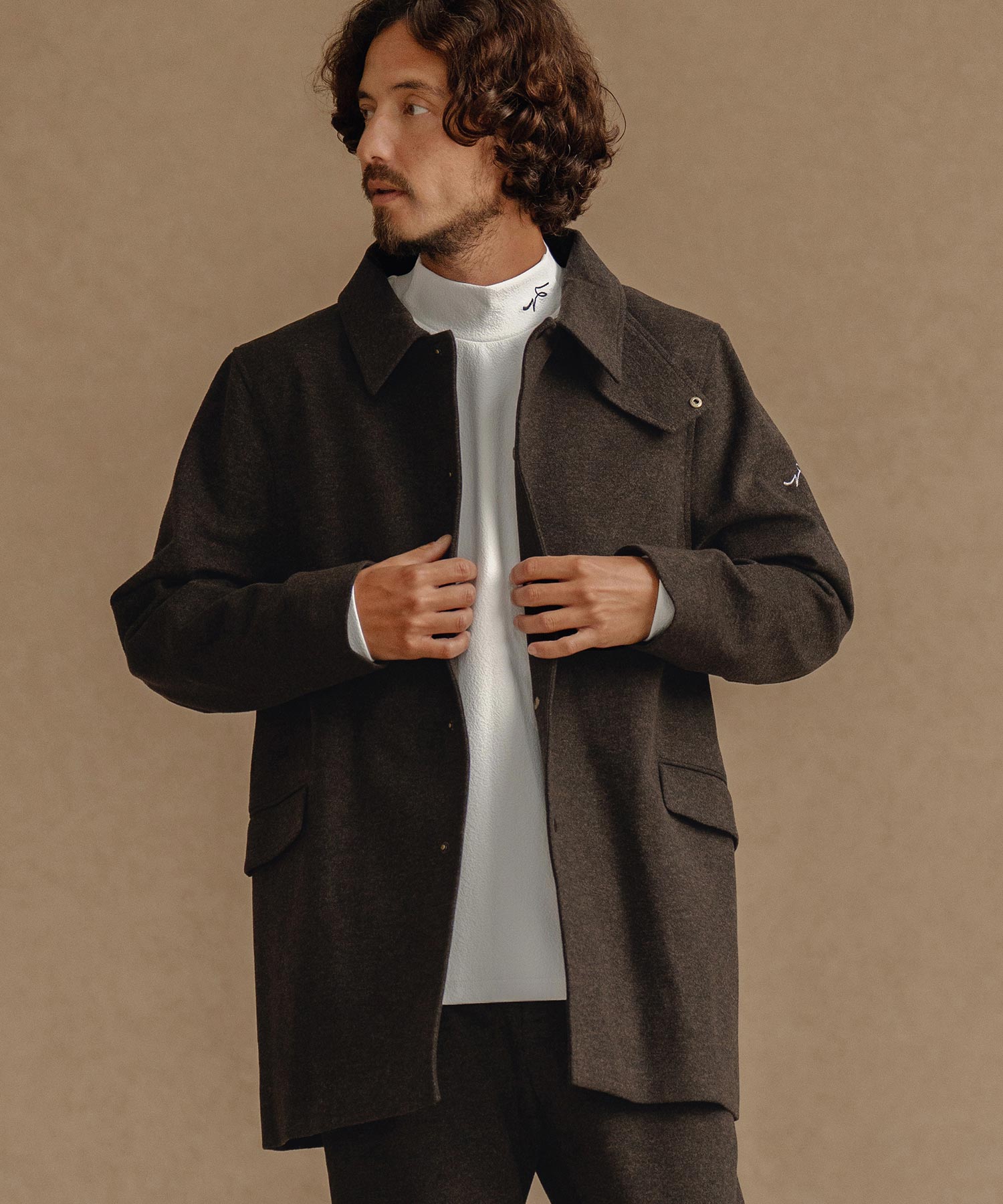 スーパーストレッチ/ステンカラーコート