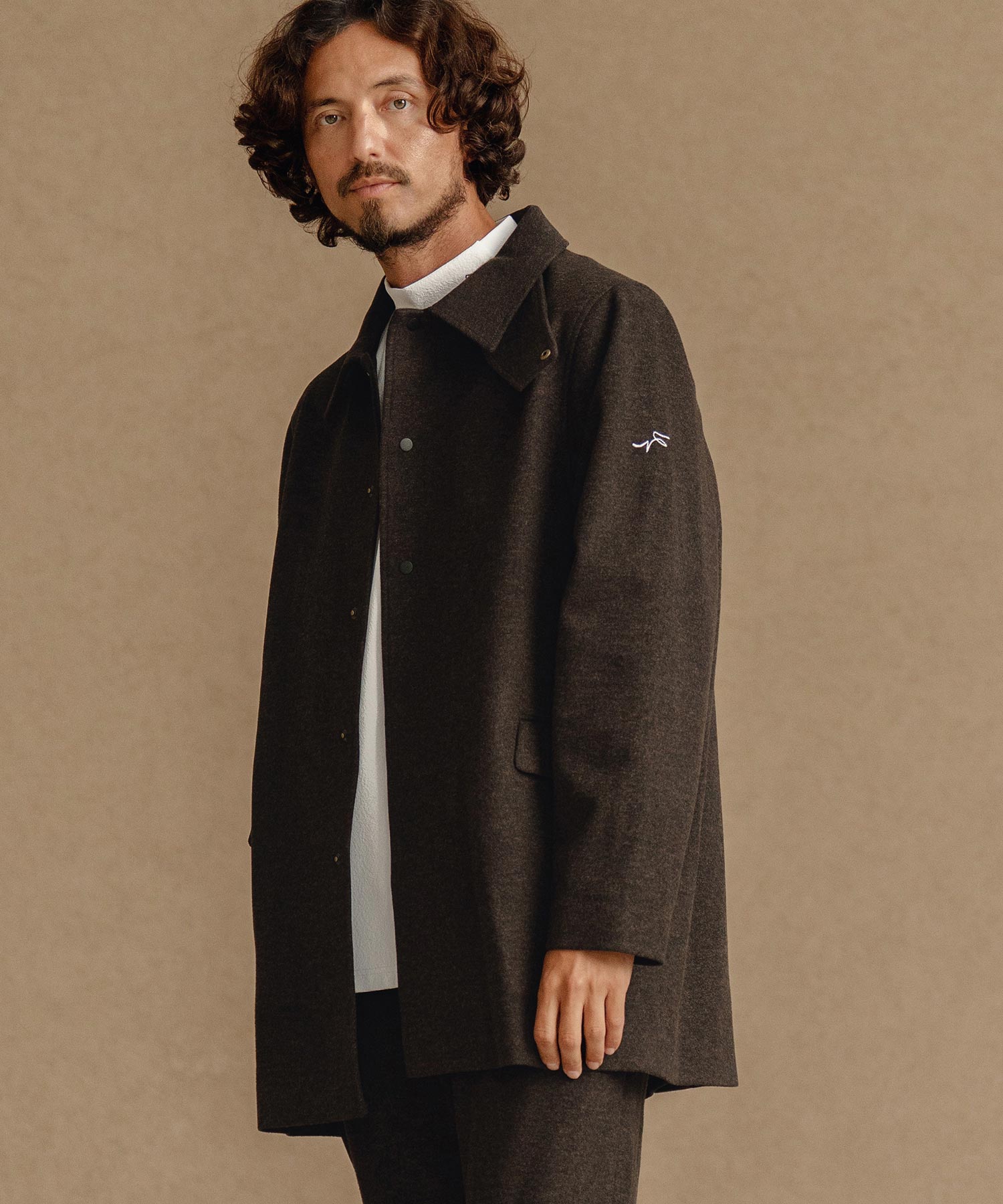 スーパーストレッチ/ステンカラーコート