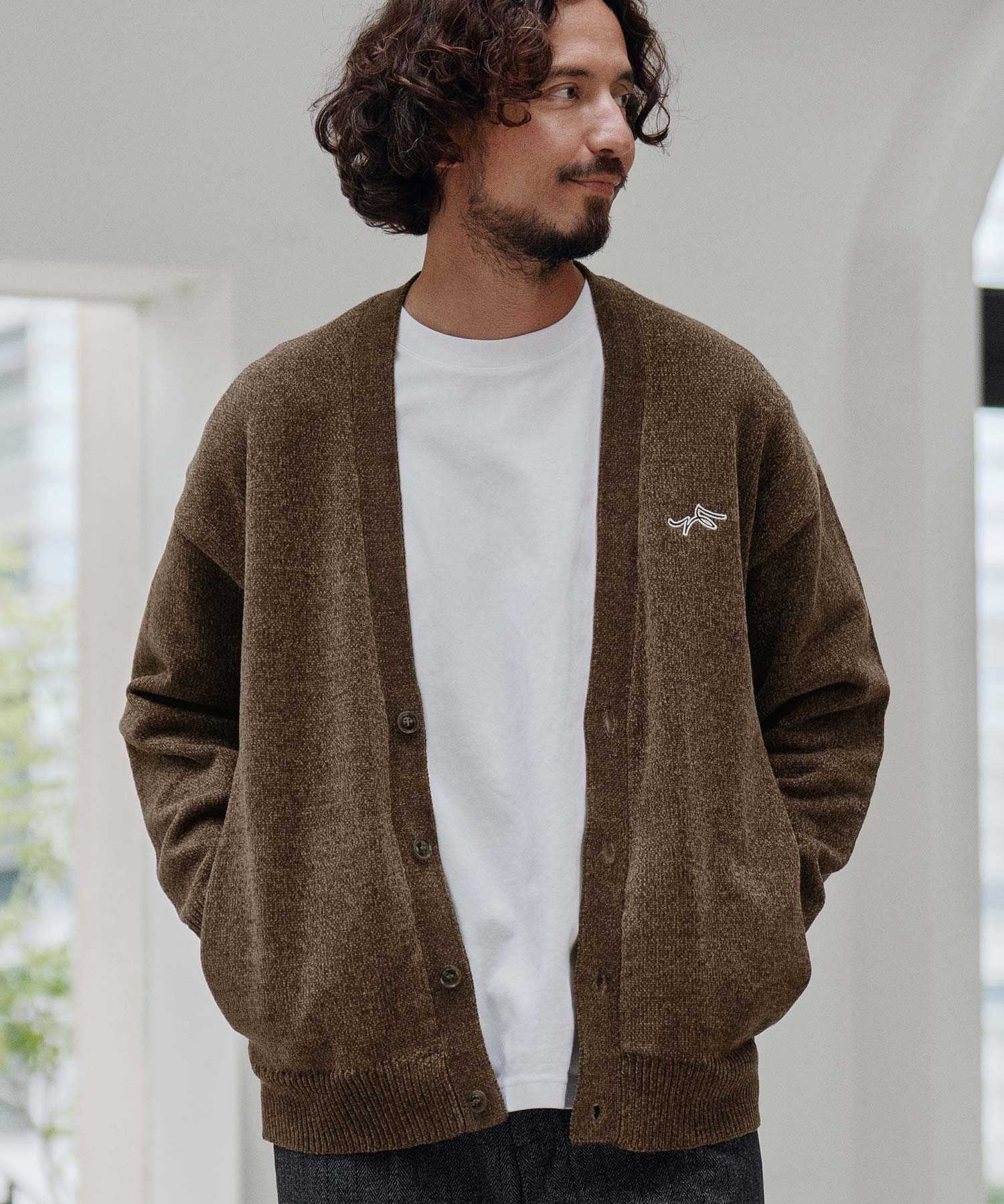 サイセンタク/ニットカーディガン