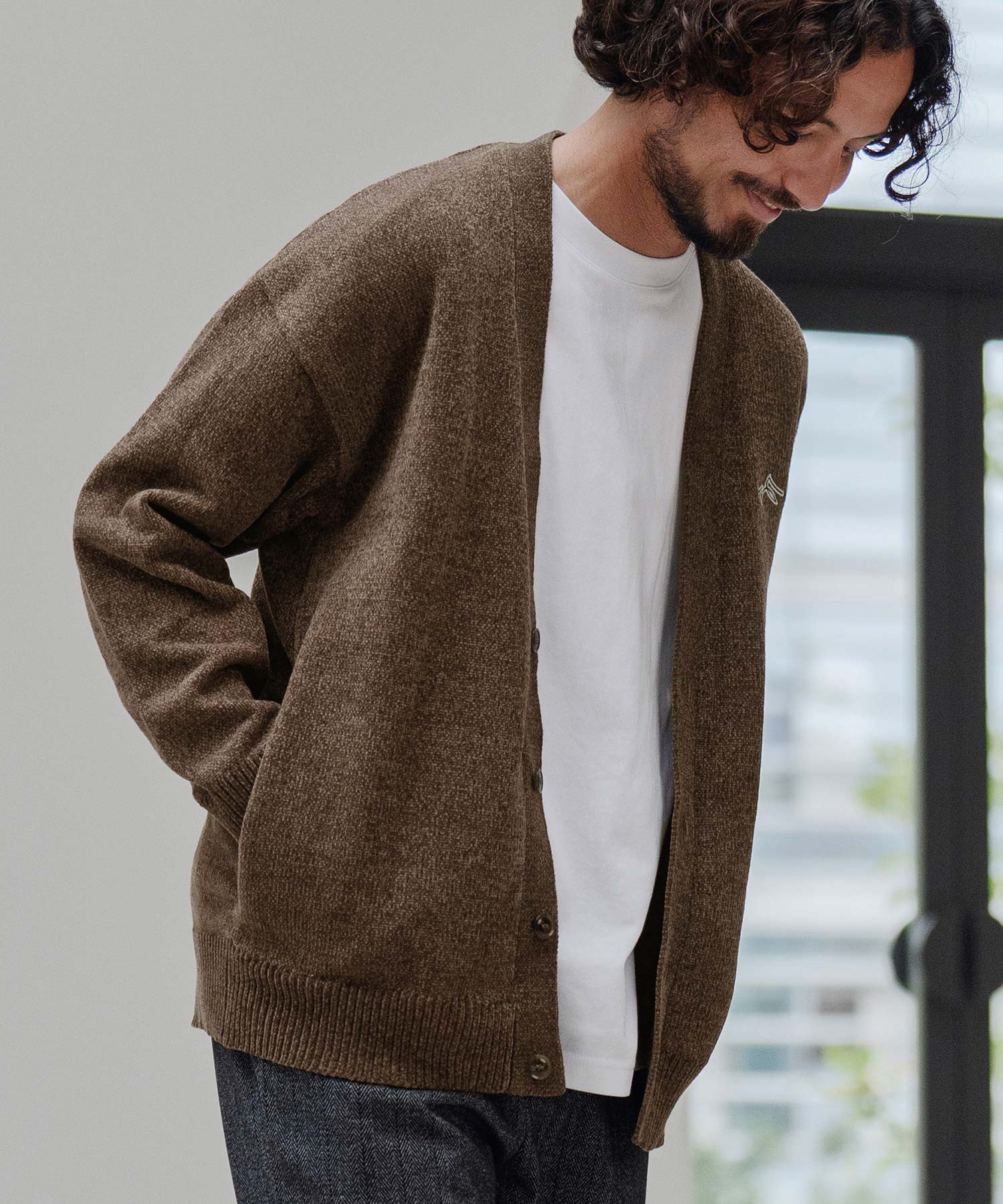 サイセンタク/ニットカーディガン