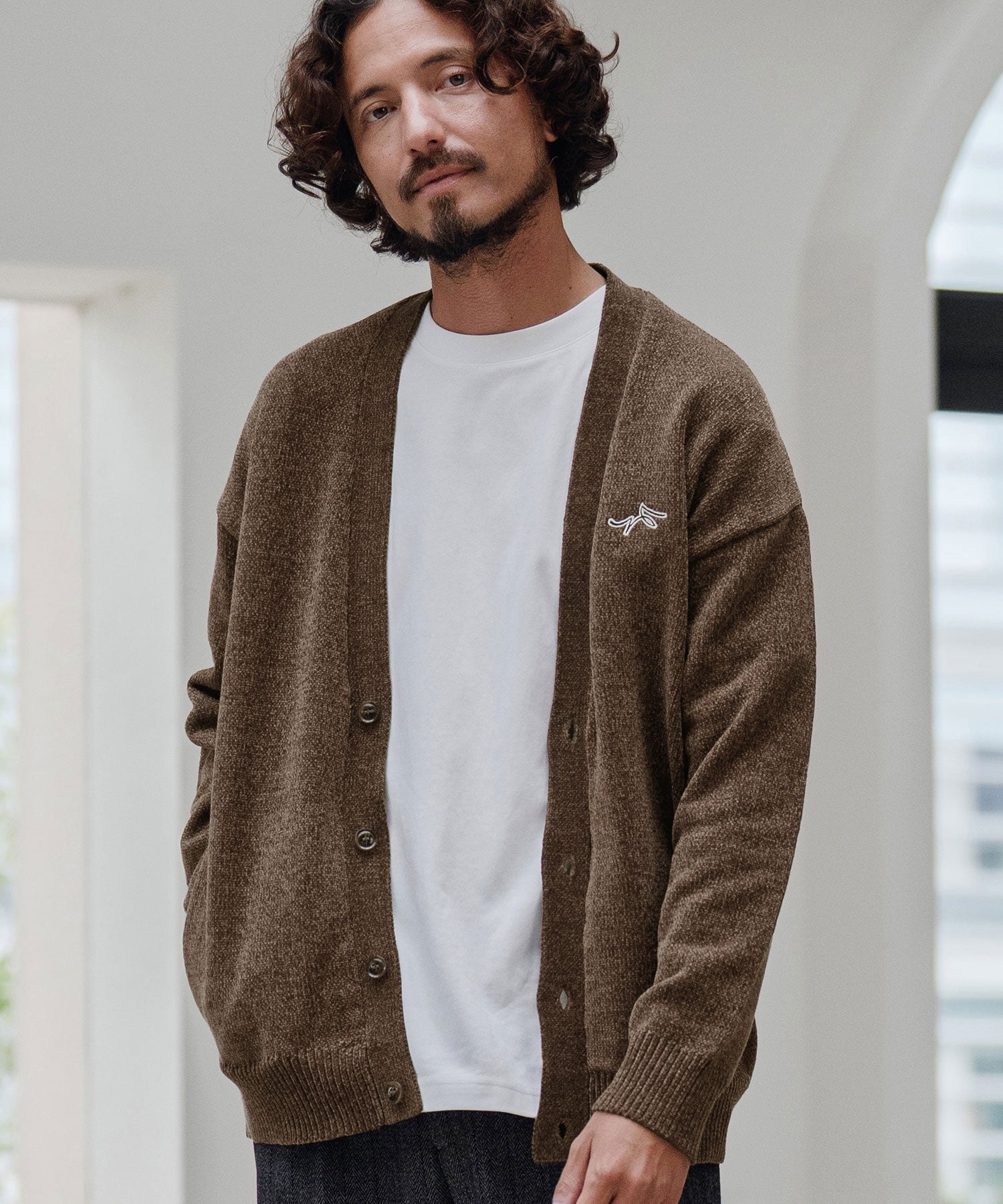 サイセンタク/ニットカーディガン