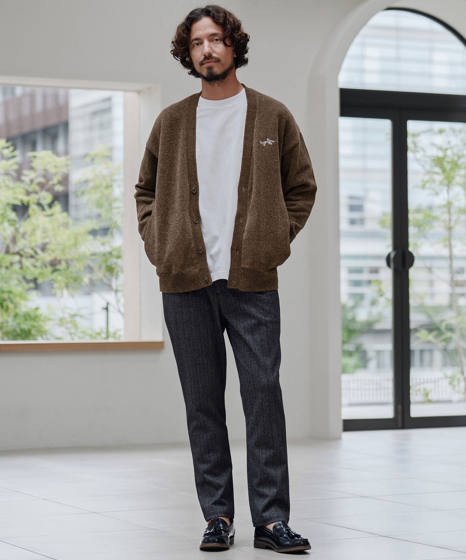 サイセンタク/ニットカーディガン