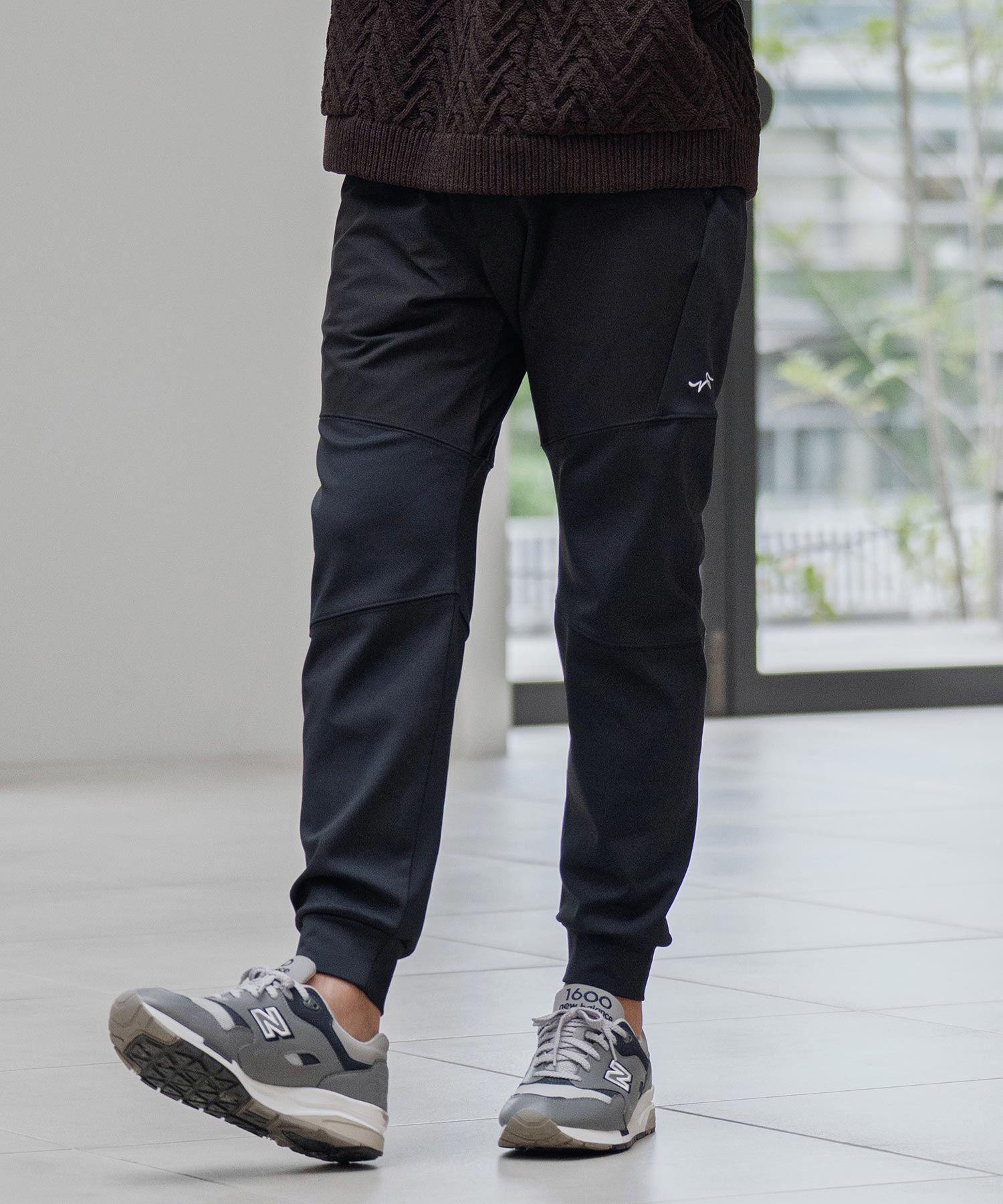 切り替えジョガーパンツ(裏起毛)