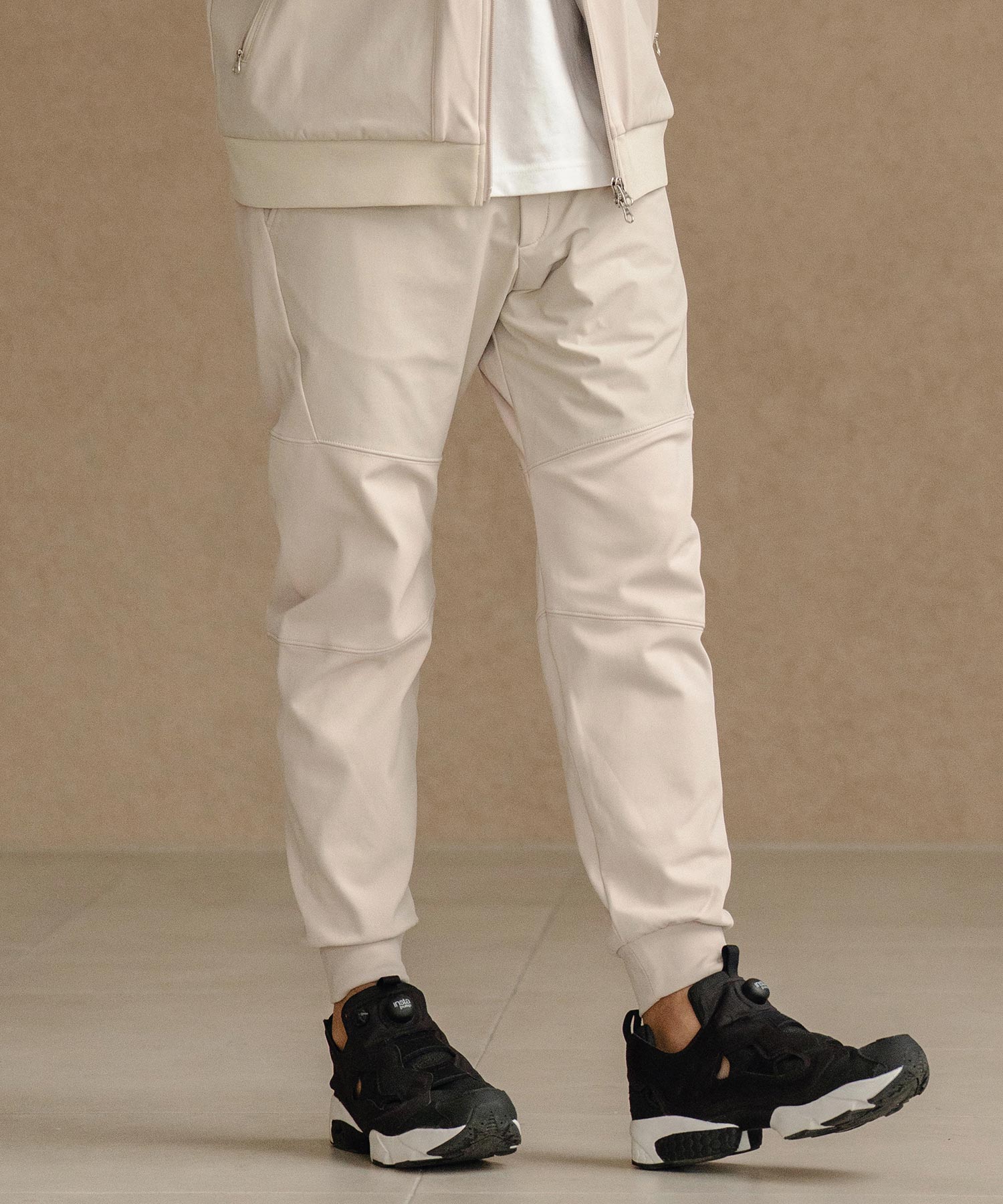 切り替えジョガーパンツ(裏起毛)