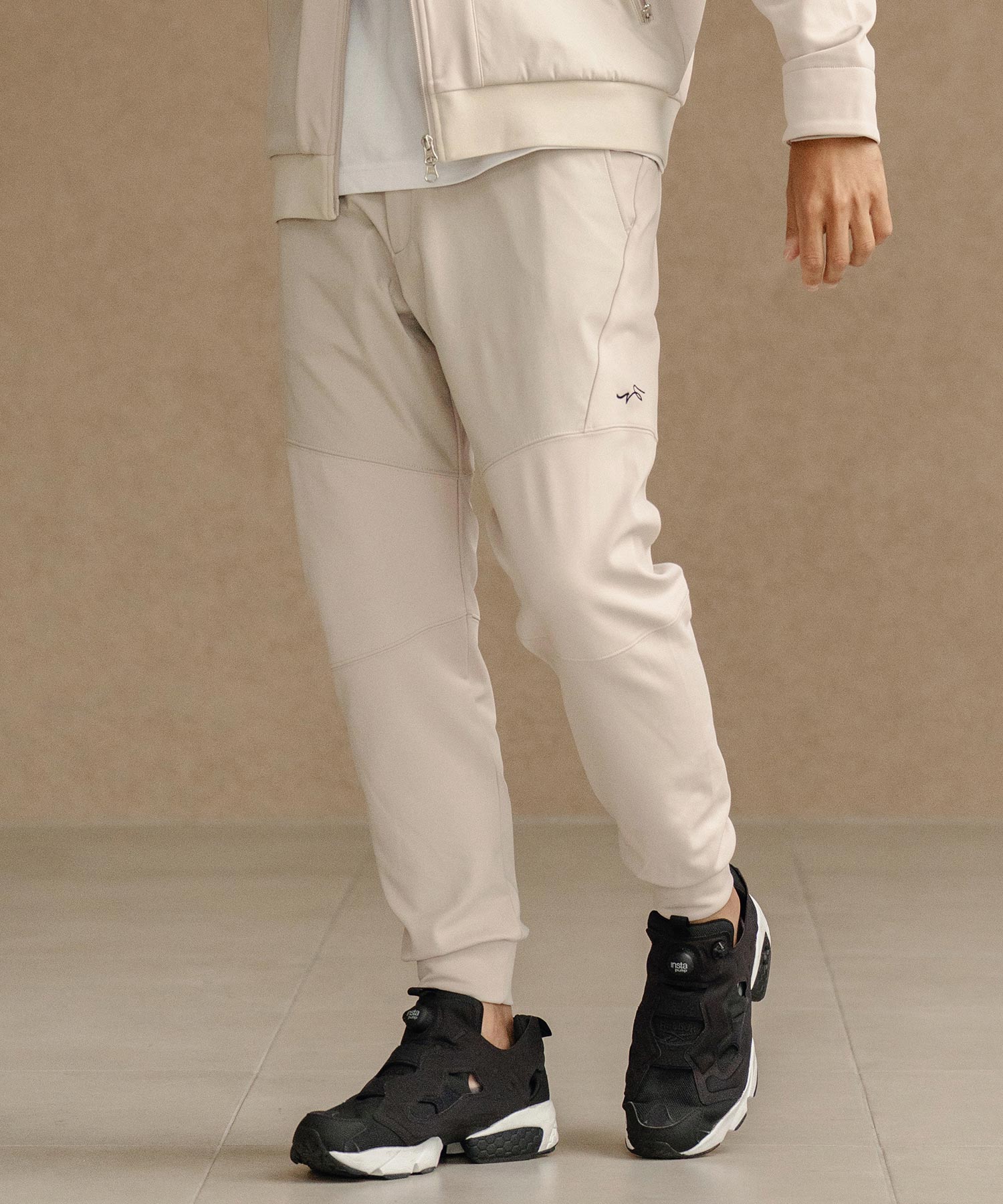 切り替えジョガーパンツ(裏起毛)