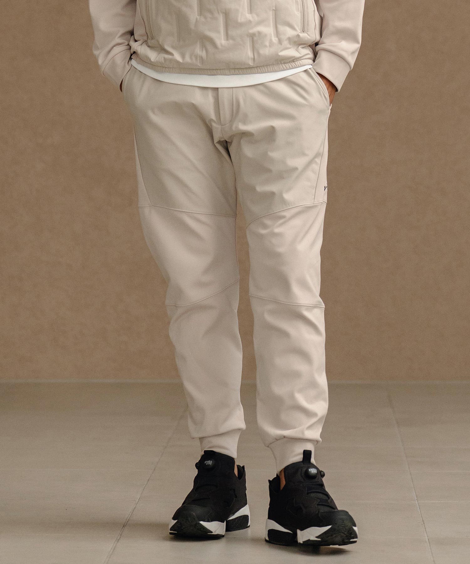 切り替えジョガーパンツ(裏起毛)