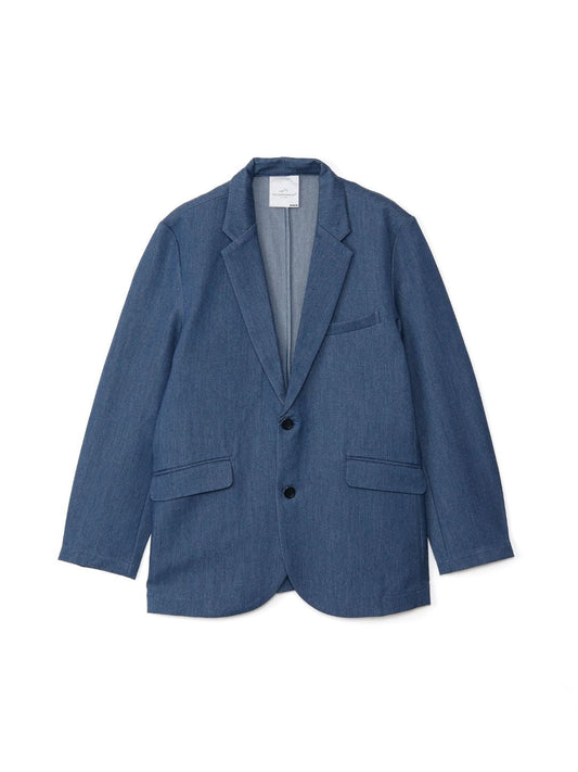 デニムパイルテーラードジャケット