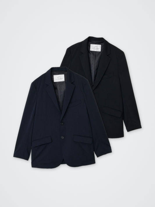 KAITEKI/テーラードジャケット カラー展開(BLACK・NAVY)