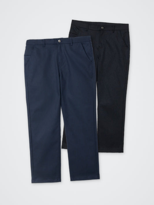 反応染ジーンズ カラー展開(BLACK・NVY/BLK)