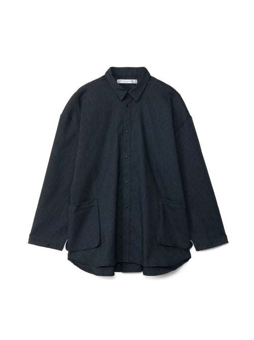 ストレッチデニムシャツジャケット