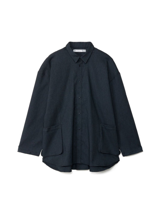 ストレッチデニムシャツジャケット