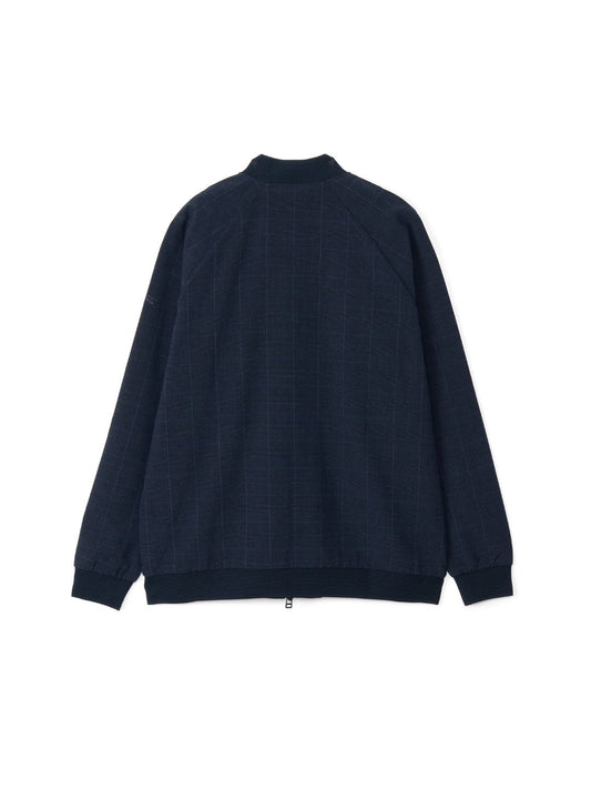 グレンチェックMA-1ブルゾン