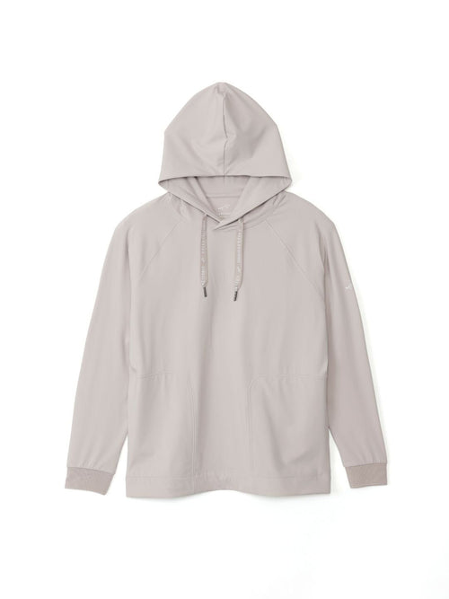 ハイストレッチ長袖プルパーカー