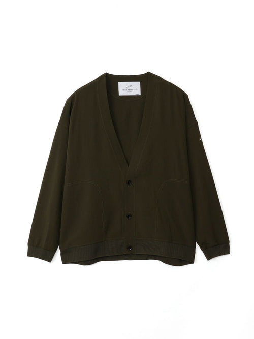 麻ライクタックカーディガン